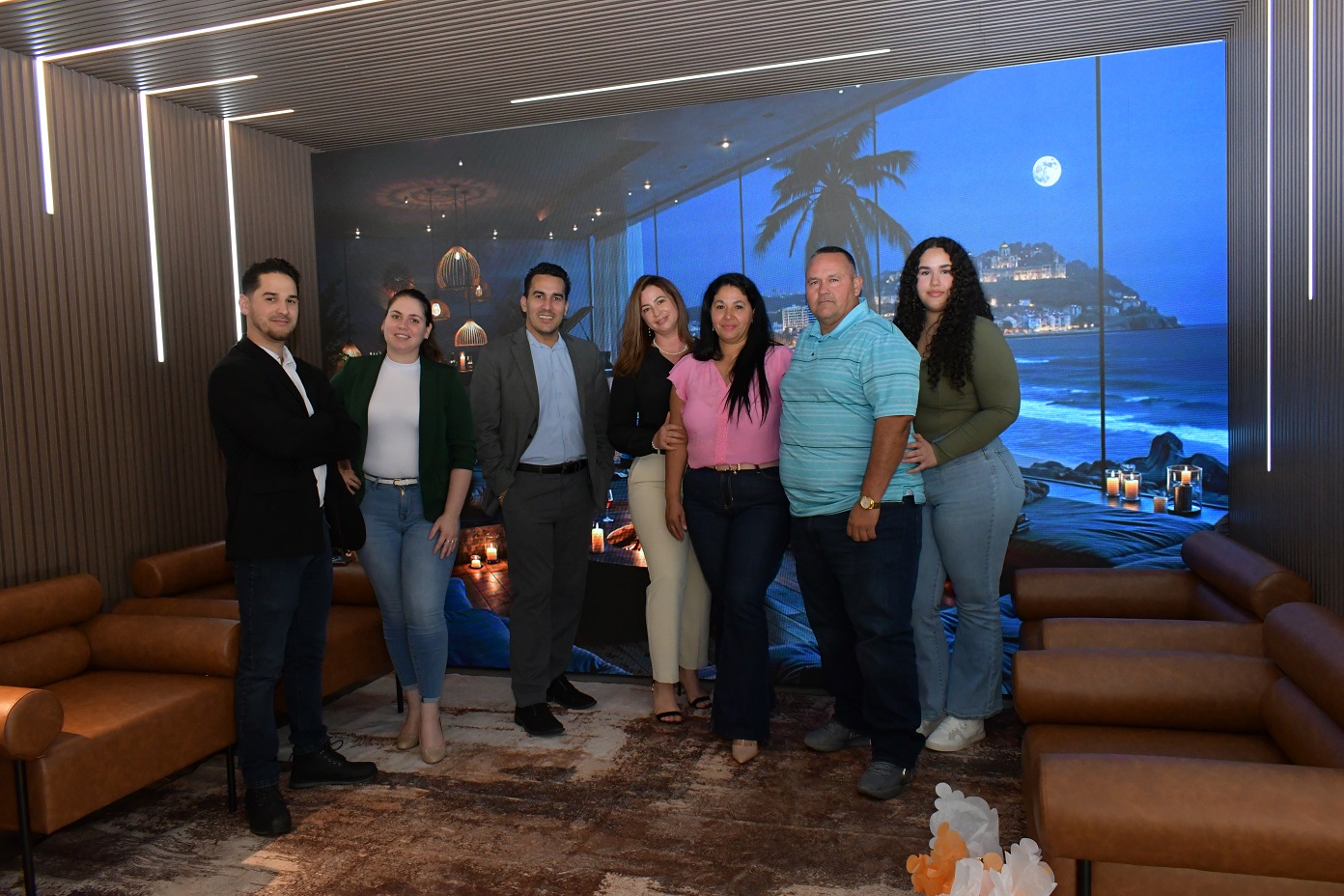 Happy homeowner closing